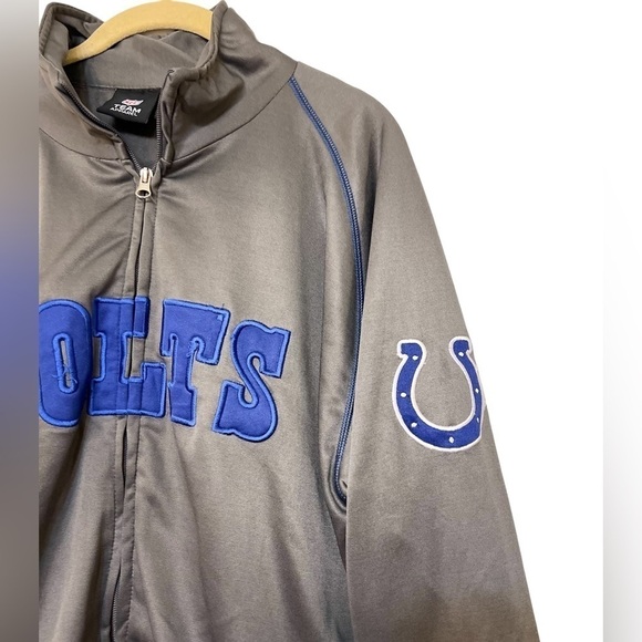 NFL Team Apparel Colts Jacket size L T - Picture 3 of 5